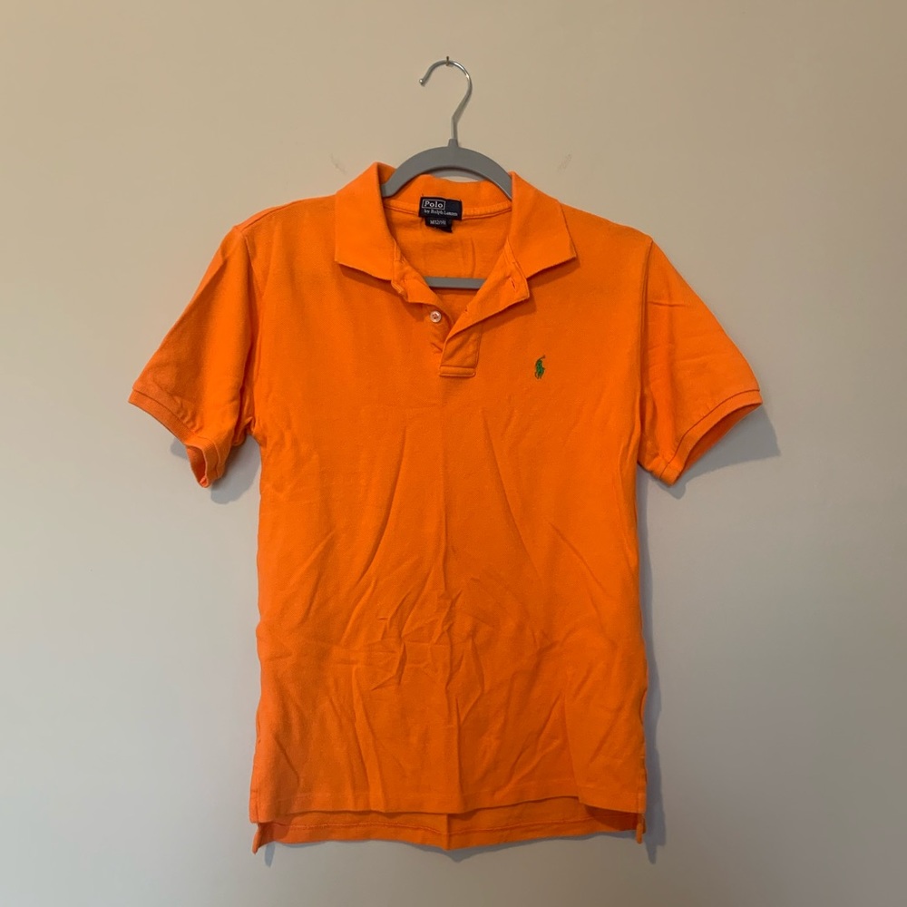 BOYS Ralph Lauren polo, orange